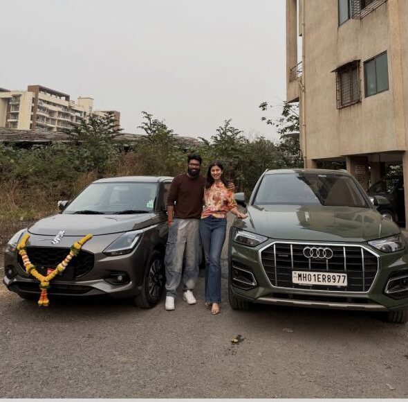 kokanhearted girl new car swift